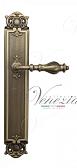 Дверная ручка Venezia на планке PL97 мод. Gifestion (мат. бронза) проходная