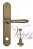 Дверная ручка Venezia на планке PL02 мод. Pellestrina (мат. бронза) сантехническая