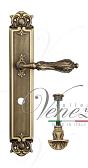 Дверная ручка Venezia на планке PL97 мод. Monte Cristo (мат. бронза) сантехническая, п